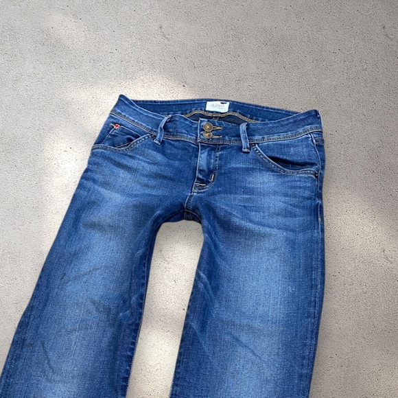 Hudson Low Rise Cropped Bootcut Jeans - Picture 4 of 8
